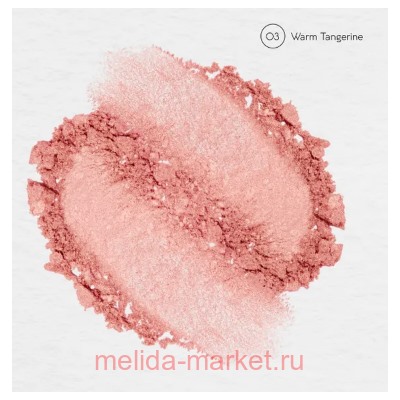 Monic Beauty Румяна компактные Skin Adapt тон 03 Warm Tahgerine