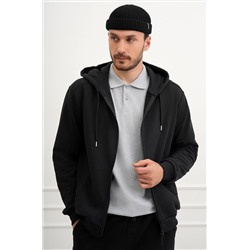 Мужской базовый лонгслив-поло Happyfox