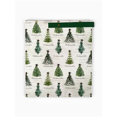 Пакет подарочный новогодний ламинированный «Новогодняя звезда», M 30×26×9 см