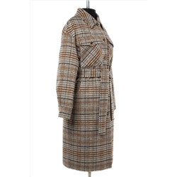 01-10516 Пальто женское демисезонное (пояс)