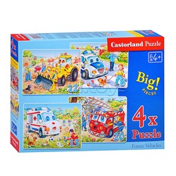 Пазлы 20 "Транспорт"