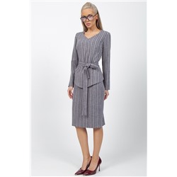 Юбка Студио (полоска/серый)