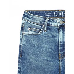 Джинсы CONTE Моделирующие eco-friendly Джинсы skinny c супервысокой посадкой CON-176 Lycra