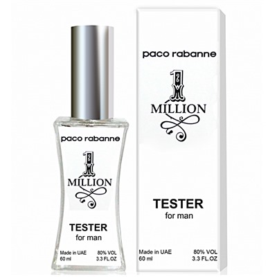 Paco Rabanne 1 Million тестер мужской (60 мл) Duty Free (неверная дата на коробке)