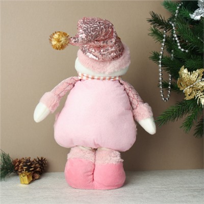 Новогоднее украшение на телескопических ножках 35/62 см / HZ017 /уп 36/ (Дед Мороз)