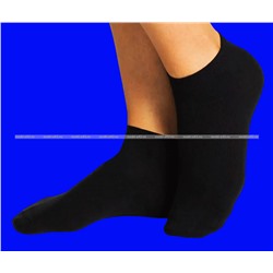 3 ПАРЫ - Следки женские чёрные