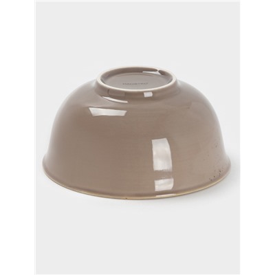 Салатник Magistro «Церера», 650 мл, 15×7.5 см, фарфор, коричневый