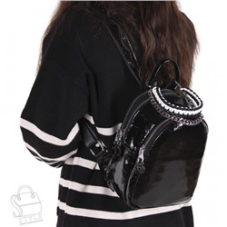 Рюкзак женский кожаный 39037VG black Vitelli Grassi