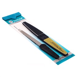 Zinger Набор маникюрных инструментов: полировка 220/240/800/3000 грит, пилка металлическая / Classic SIS-01, 2 предмета 1059