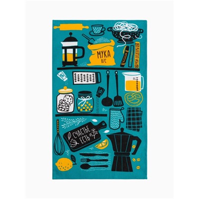 Набор полотенец Доляна «Светлой Пасхи» 35×60 см - 4 шт., 100% хлопок