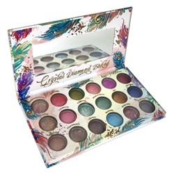 Тени для век BeautyFaced Crystal Diamond Baked 18 цветов