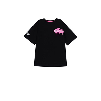 Фуфайка трикотажная для девочек (футболка)