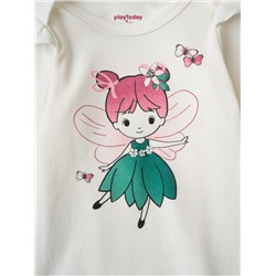 Боди детское трикотажное для девочек, 3 шт в комплекте