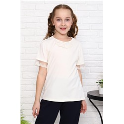 Джемпер Олеся короткий рукав (Экрю)