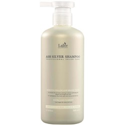 LADOR Шампунь для волос увлажняющий оттеночный ASH SILVER SHAMPOO 300 мл