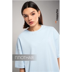Женская футболка оверсайз Happyfox