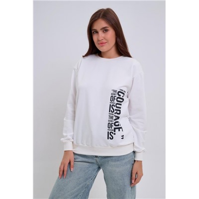 Свитшот женский 88548 (Молочный)