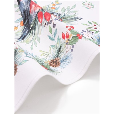 Дорожка новогодняя на стол «Этель» Christmas bells 30×70±5 см, 100% хл, саржа 190 г/м²