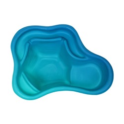 Пруд садовый пластиковый, 135 л, МИКС