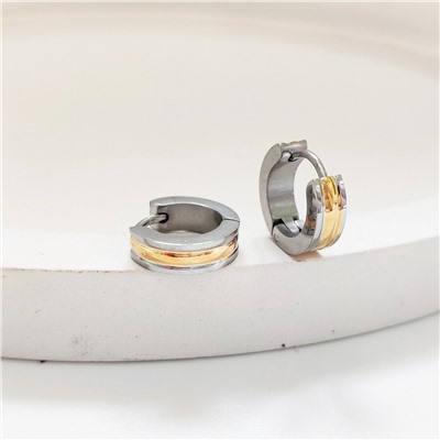 Серьги из стали