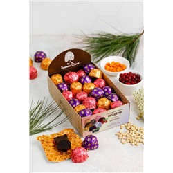 Ягодень ассорти / облепиха, брусника, черноплодка / шоу-бокс / 540 г / ТМ Сибирский кедр