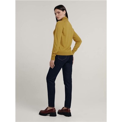 Джемпер женский CONTE LDK210 Джемпер прямого силуэта с воротником-гольфом