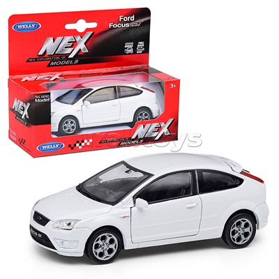 Машинка 1:38 Ford Focus ST, пруж. мех., цвет в асс.