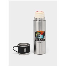 Термос «Рыбалка», 500 мл, с кружкой