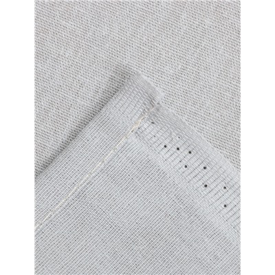Простыня евро «Этель» Base Collection, 220×215 см, светло-серая, хлопок 100%, бязь