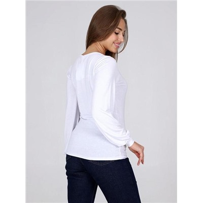 Лонгслив "Шарлиз" (Белый)