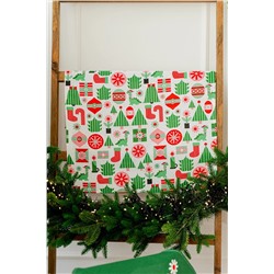 Натали Полотенце Набор кухонных полотенец Новогодняя мозайка