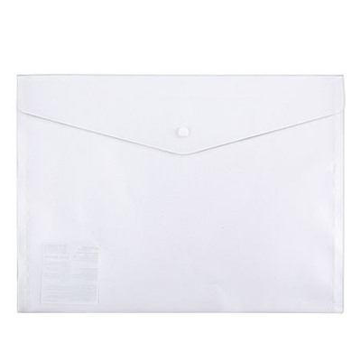 Папка с кнопкой  А4 120мкм "Классика/Сlassic" прозрачная ЕС2111100 Expert Complete