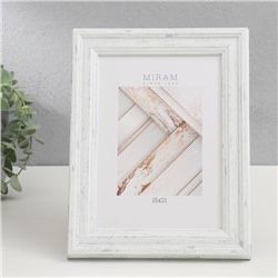 Фоторамка для фото 15×21 см «МИРАМ», пластик, (пластиковый экран)