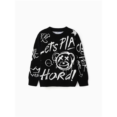 Джемпер детский KAFTAN Lets play, размер 32 (110-116 см)