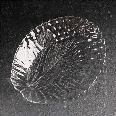 Блюда Paşabahçe Sultana, 23×18 см, набор 2 шт.,стекло, прозрачные