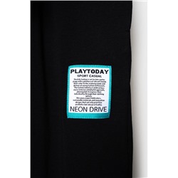 Комплект трикотажный для мальчиков: фуфайка (футболка), брюки PLAYTODAY, 1239624