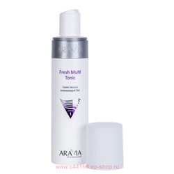 ARAVIA Professional Тоник лосьон для лица освежающий 2в1 Fresh Multi Tonic 250 мл арт 6210