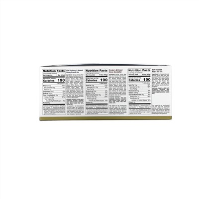 California Gold Nutrition, Foods, ассорти батончиков-снеков, 12 шт., 40 г каждый (1,4 унции)