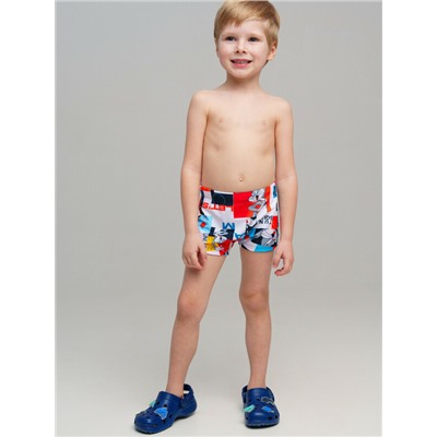 Плавки-шорты трикотажные для мальчиков, короткие