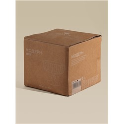 Креманка SL Home «Модерн», 300 мл, 12×10 см, стекло, оттенок МИКС