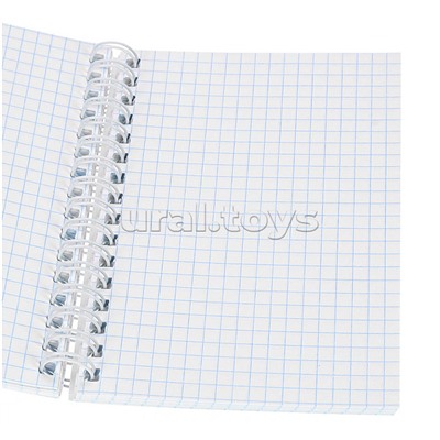 Записная книжка А6, 80л. "Футбольная тема - 2" на гребне, цветн. мелов. обл.