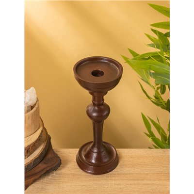 Подсвечник «Бордо», 9×9×23 см, алюминий