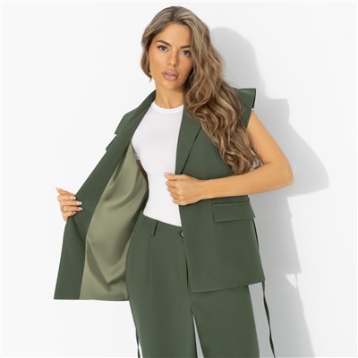 Жилет для нескучного офиса, Слишком модно (зелёный)
