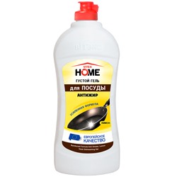 Густой гель для мытья посуды АНТИЖИР лимон 500 мл