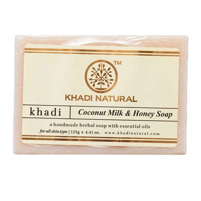 Khadi Natural Мыло "С кокосовым молоком и медом" 125 г