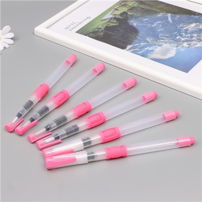 Набор кистей для туши и краски набор 6 шт., размер 0.3; 0.4; 0.5; 1; 1.5 см 18 см