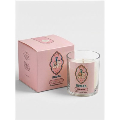 Свеча ароматическая в стекле «Роза», соевый воск, 120 г