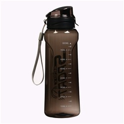 Бутылка для воды SPORT, 800 мл, 23×7.6×4.8 см, коричневая