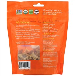 Riley’s Organics, Лакомства для собак, маленькая косточка, рецепт с тыквой и кокосом, 142 г (5 унций)