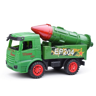 Автовоз с военной техникой, под колпаком